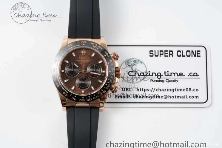 Best AAA Replica Sites Best Chocolate Strap 2274 Daytona QF Dial Edition 116515 SA 1:1 on Rubber Oysterflex Sophisticated 1218